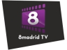 Logotipo de 8Madrid entre Septiembre/2013 y Enero/2022 Logotipo de 8Madrid entre Septiembre/2013 y Enero/2022