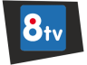Logotipo de 8TV entre Noviembre/2006 y Septiembre/2012