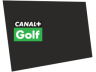 Logotipo de Canal+ Golf entre Enero/2010 y Julio/2014