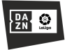 Logotipo de Dazn LaLiga entre Agosto/2022 y Julio/2023