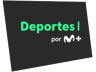 Logotipo de Deportes por M+ entre Enero/2022 y Julio/2023