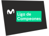 Logotipo de Movistar Liga de Campeones entre Agosto/2018 y Enero/2022 Logotipo de Movistar Liga de Campeones entre Agosto/2018 y Enero/2022