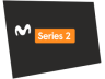 Logotipo de Movistar Series 2 entre Julio/2021 y Enero/2022